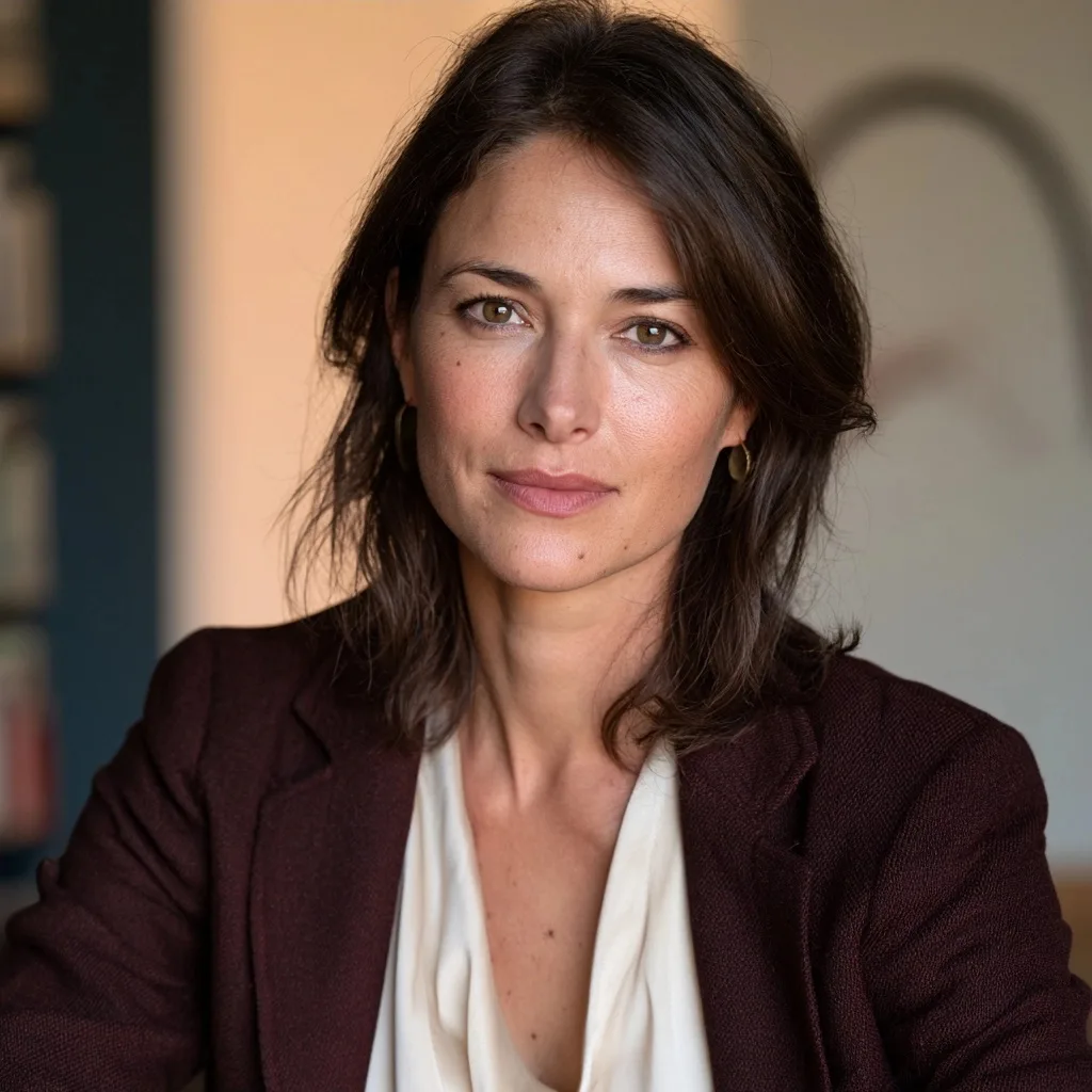 Portrait d’Élise Marceau, autrice-guide en symbolique des oracles