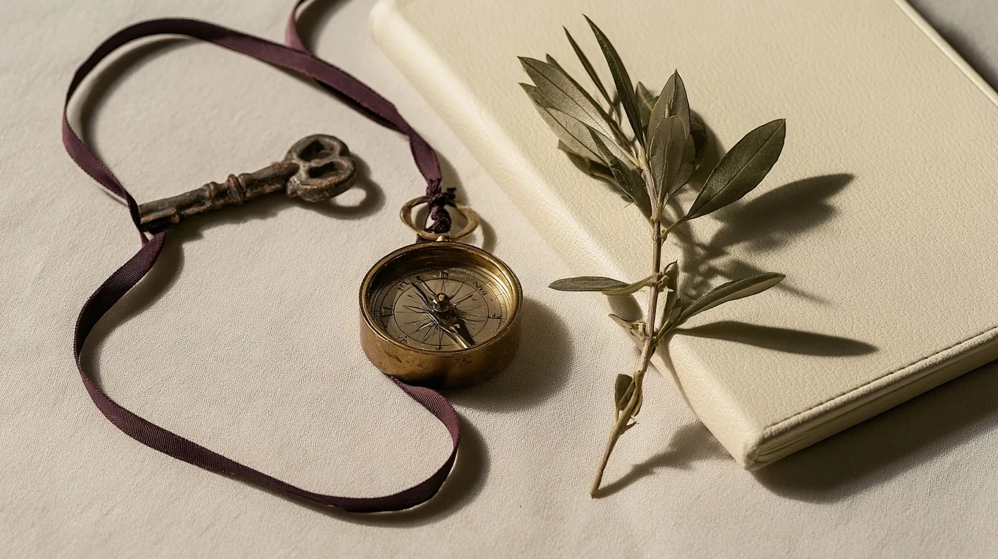 Une clé, une boussole et une branche illustrent une lecture en trois temps